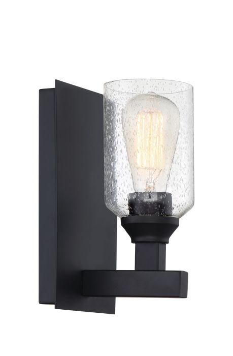 flat black wall sconces