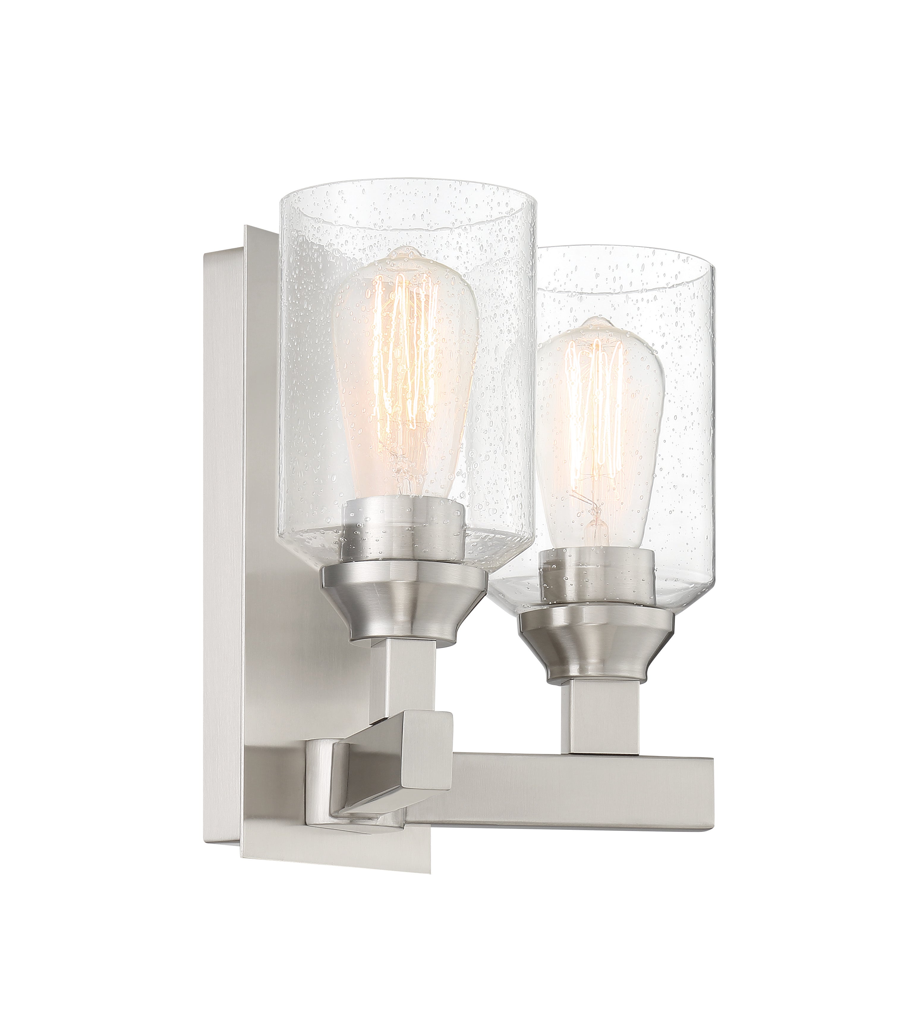 brushed polished nickel wall sconces