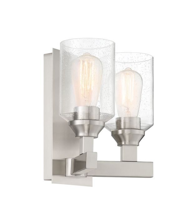 brushed polished nickel wall sconces