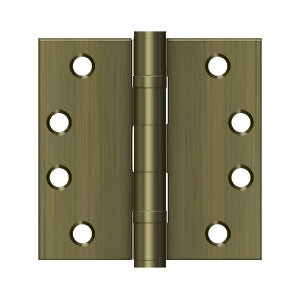 Deltana 4" x 4" Ball Bearings Square Hinge, HD