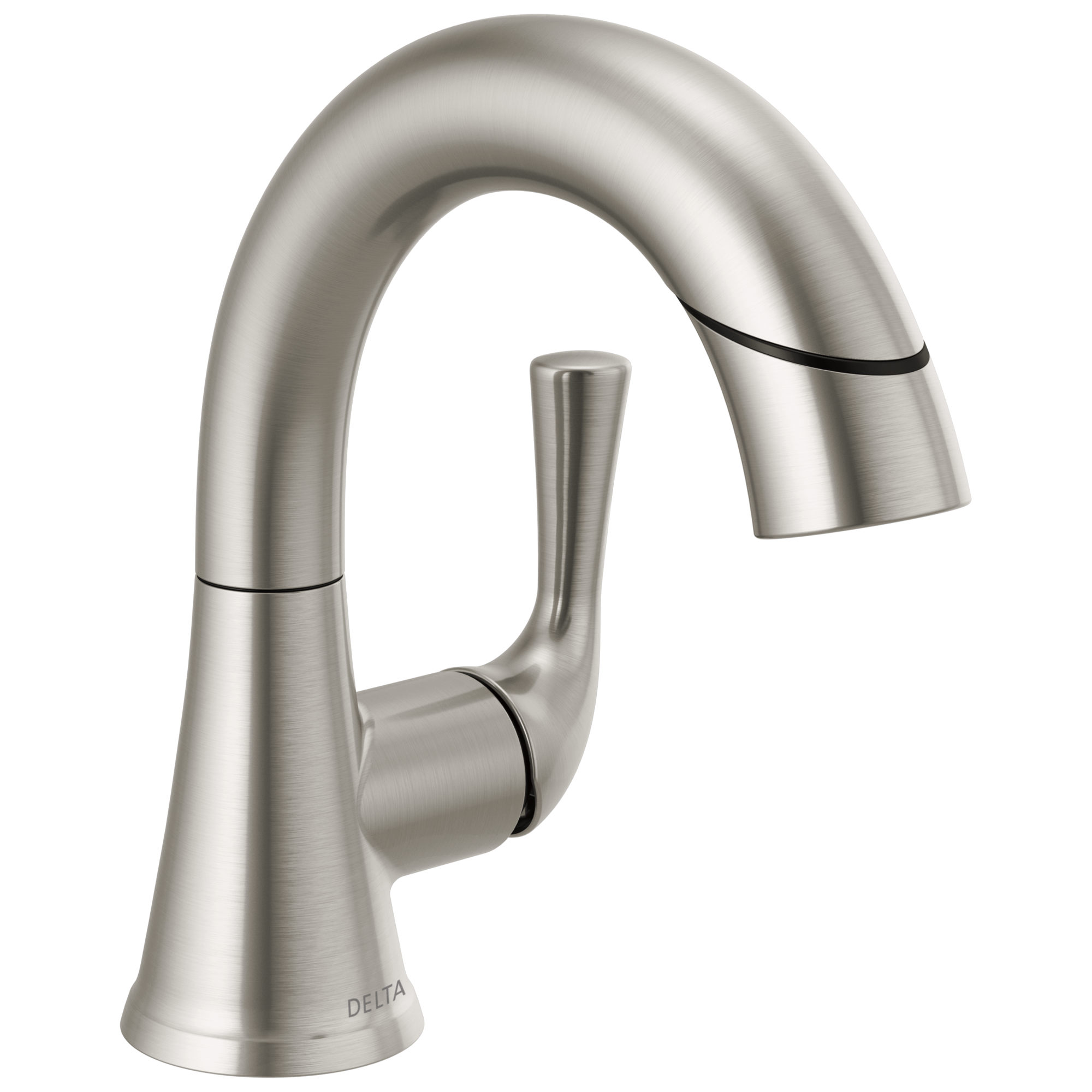 Delta Kayra Single Handle Pull-Down Bathroom Faucet