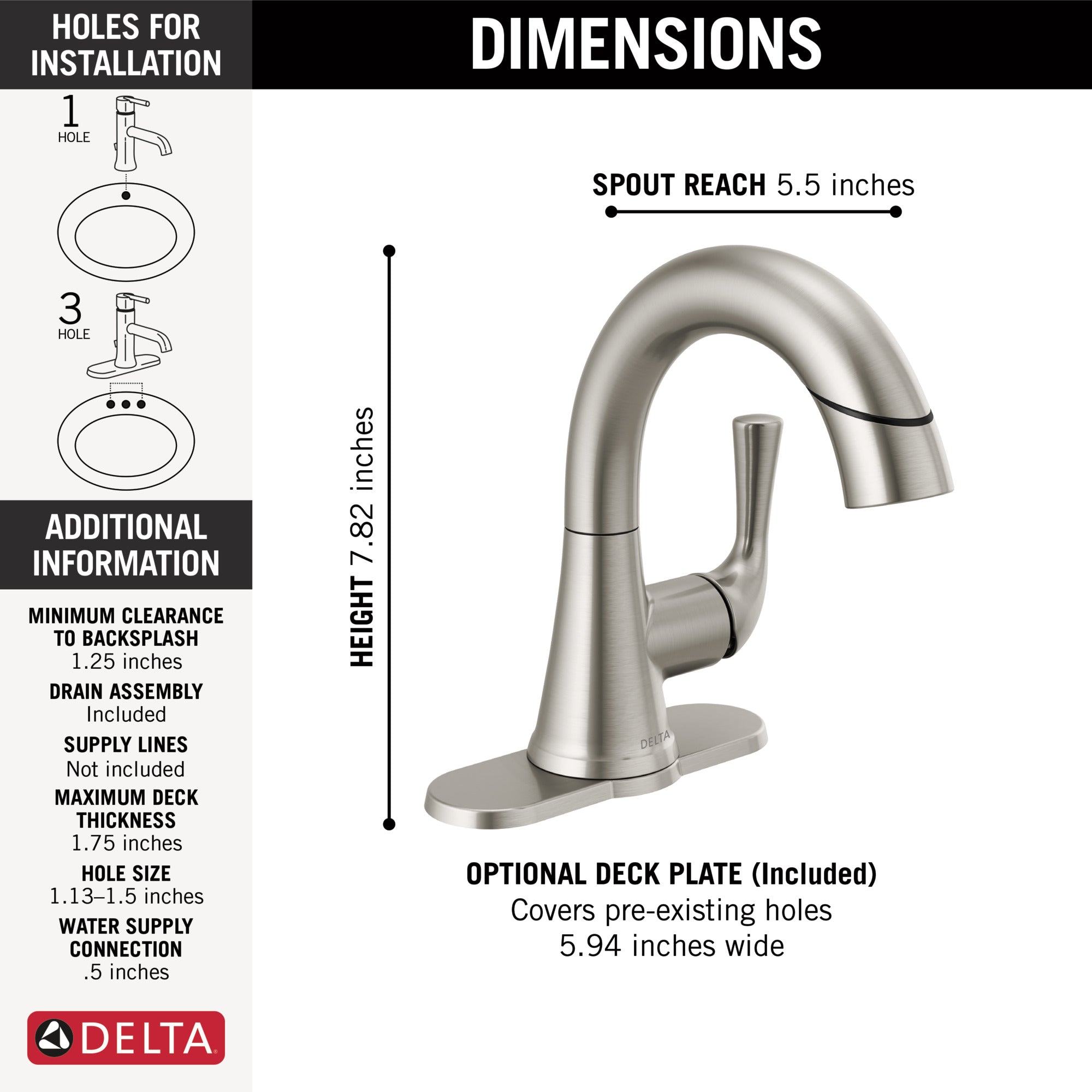 stainless bathroom faucet