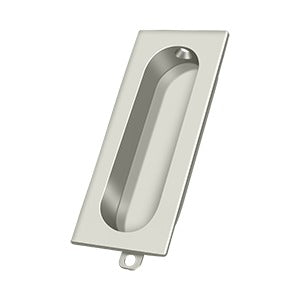 Deltana 3-1/8" x 1-3/8" x 1/2" Rectangle Flush Pull