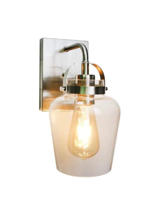 brushed polished nickel wall sconces