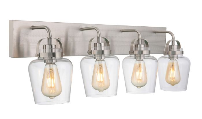 brushed polished nickel wall sconces