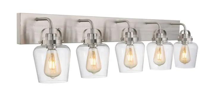 brushed polished nickel wall sconces