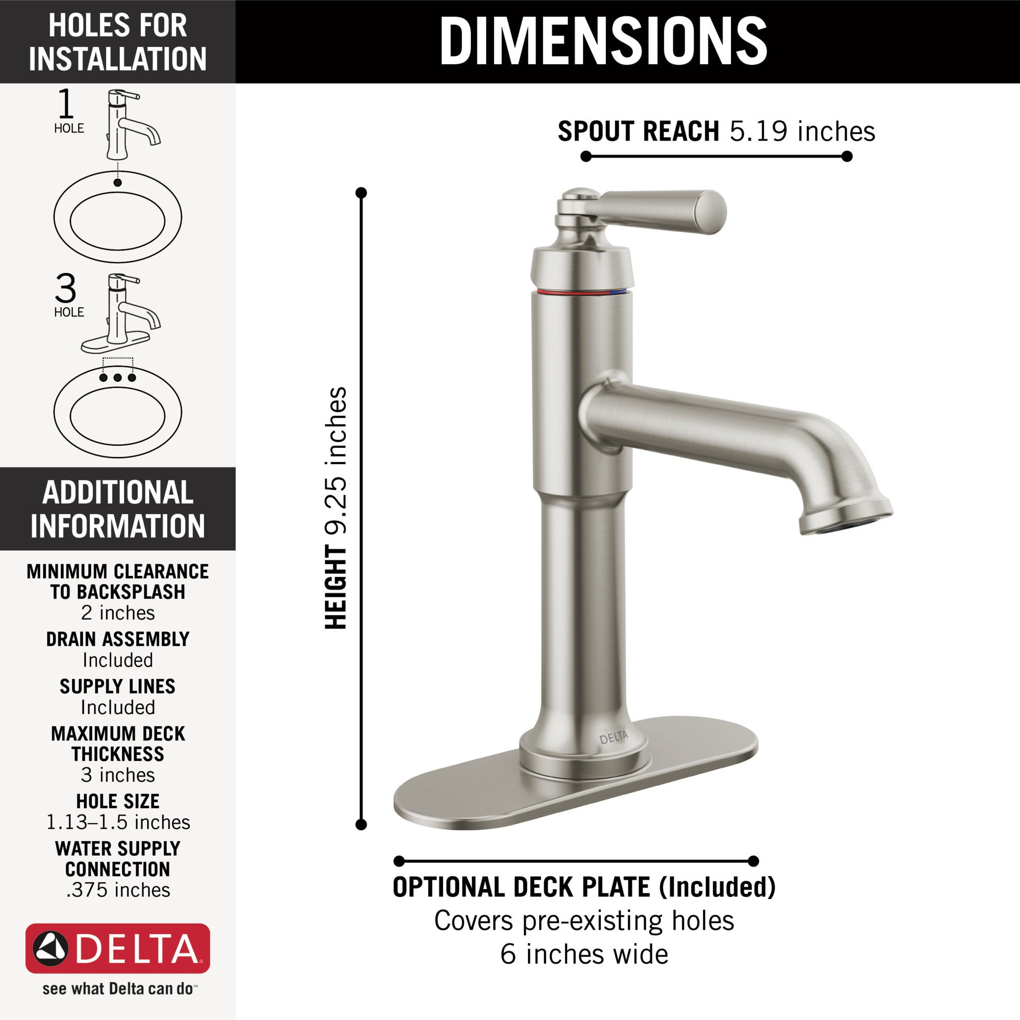 stainless bathroom faucet