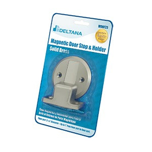 Deltana 2-1/2" Magnetic Door Holder Flush Blister Pack