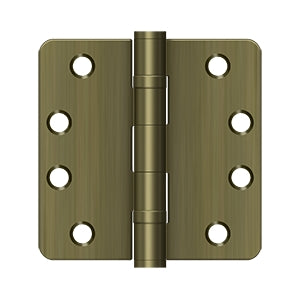 Deltana 4" x 4" x 1/4" Ball Bearings Radius Hinge, HD