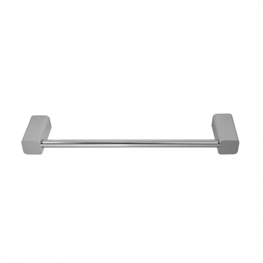 polished chrome towel bar