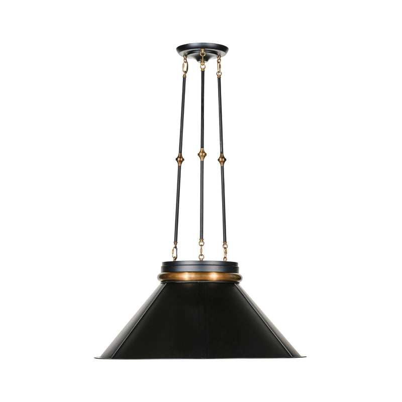 heritage black/heritage bronze pendant light