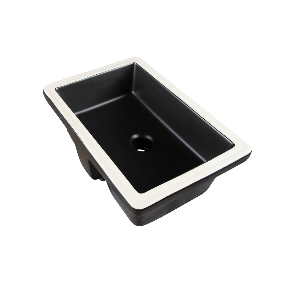 matte black sink