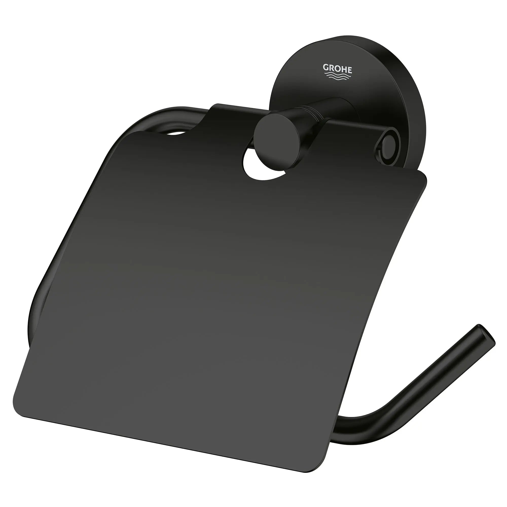matte black toilet paper holder