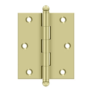 Deltana 3" x 2-1/2" Hinge with Ball Tips