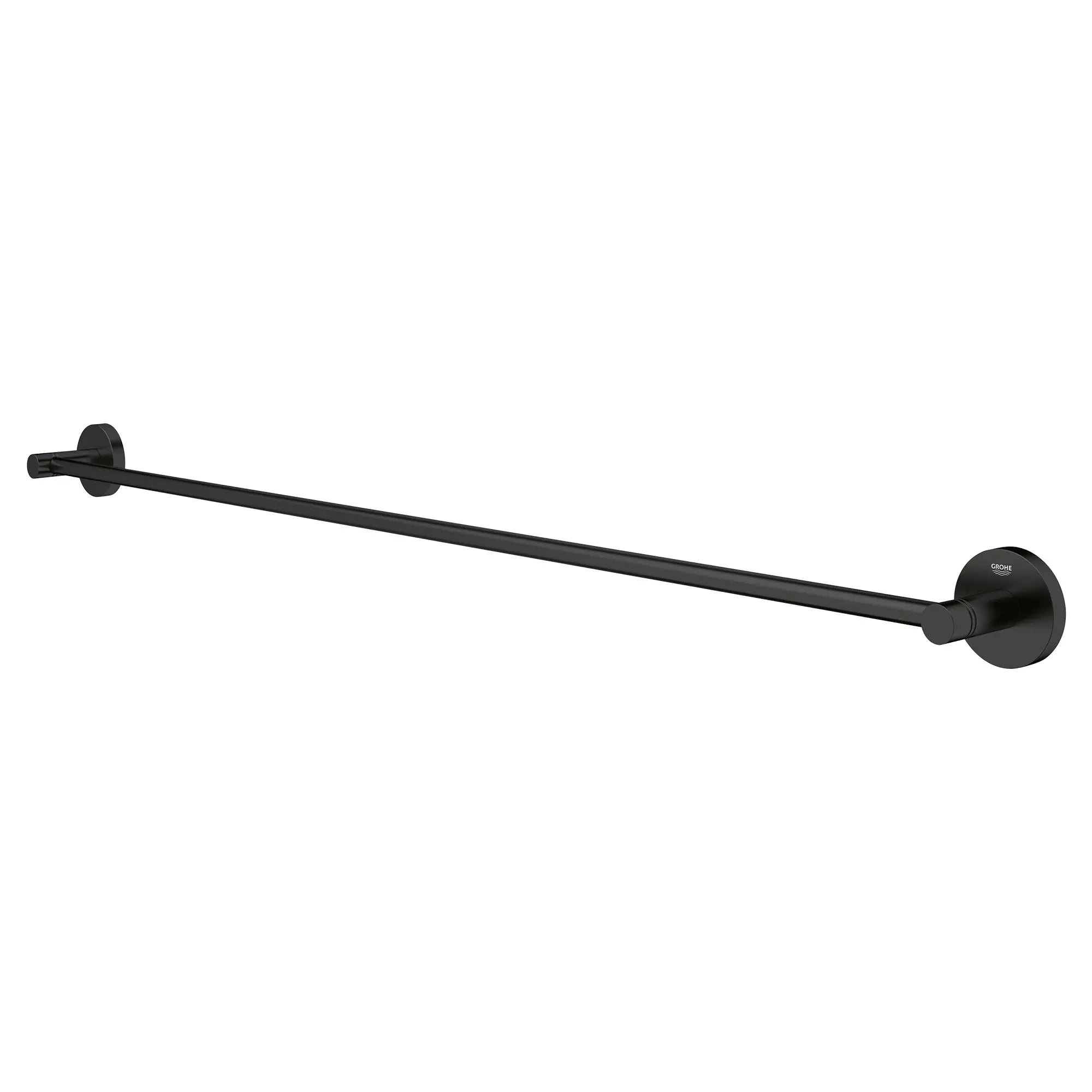 matte black towel bar