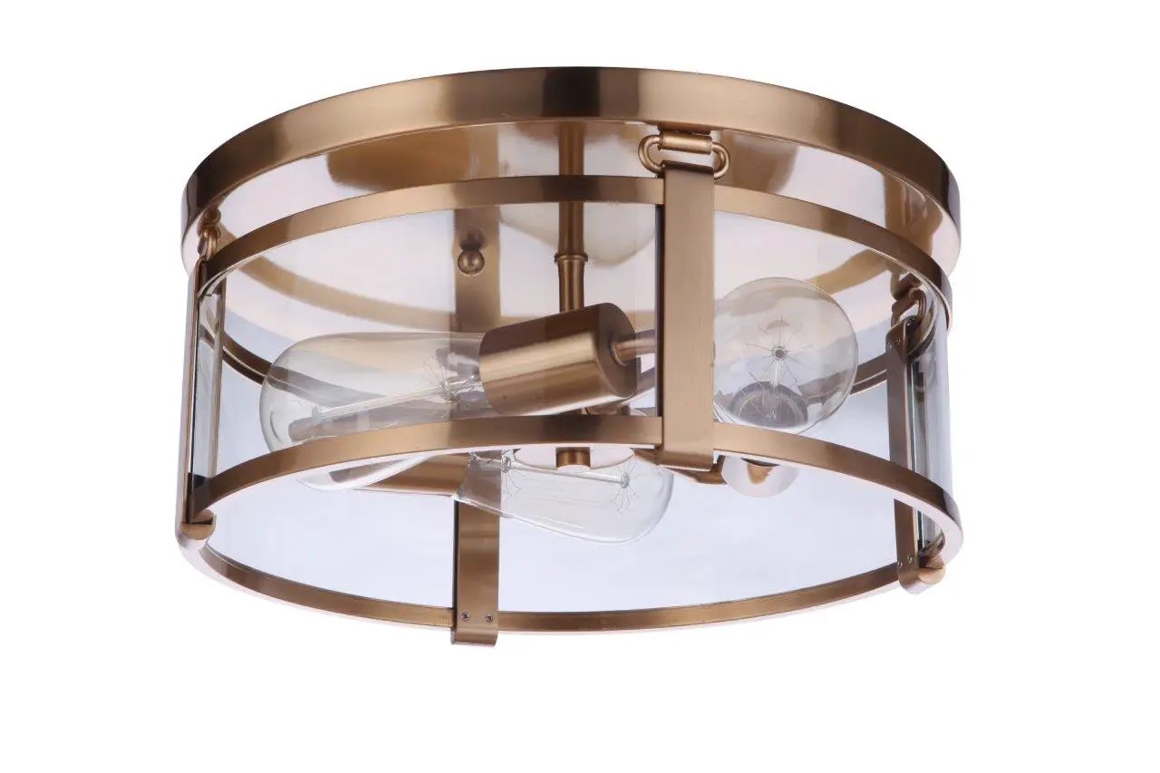 Craftmade Elliot 3 Light Flushmount by Craftmade