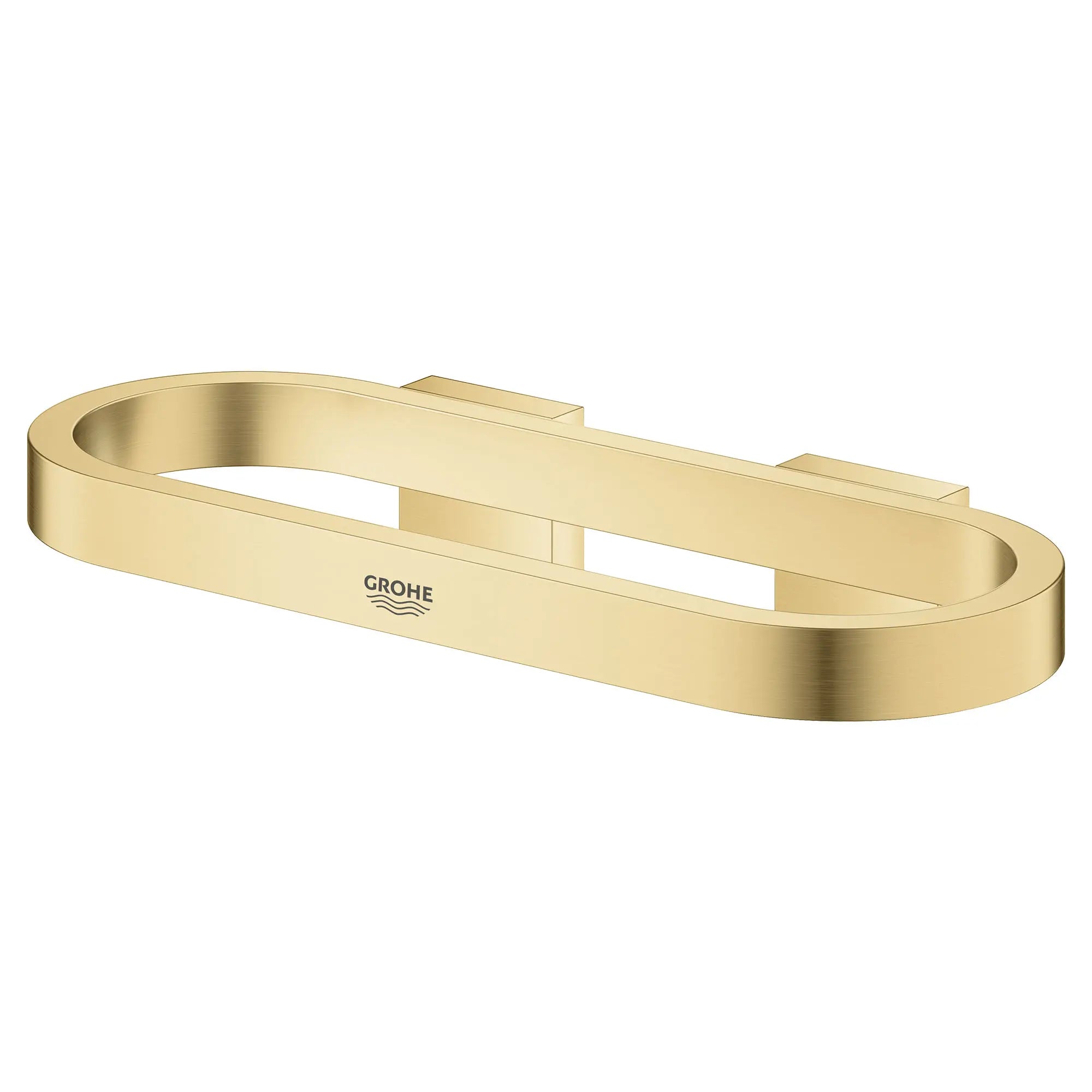 brushed cool sunrise towel ring