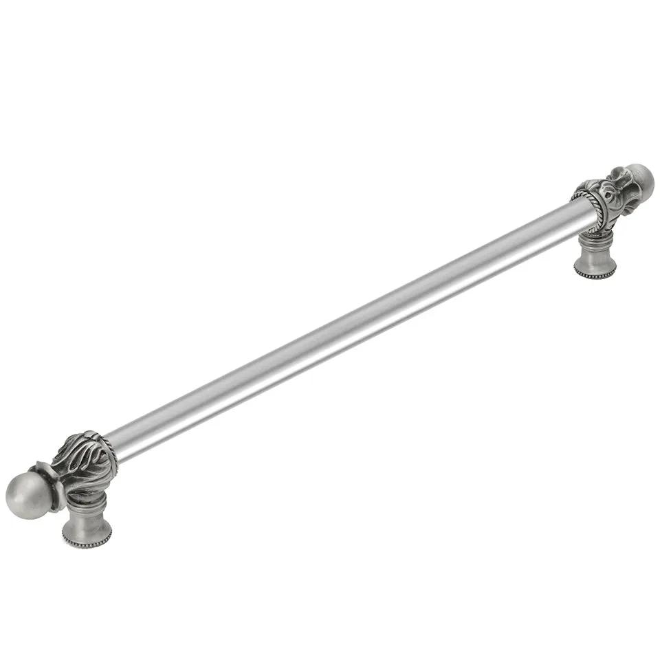 Carpe Diem Acanthus II Romanesque Style Appliance/Long Pull - 5/8" Smooth Bar by Carpe Diem