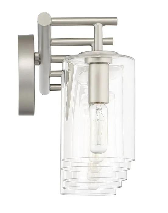 satin nickel wall sconces