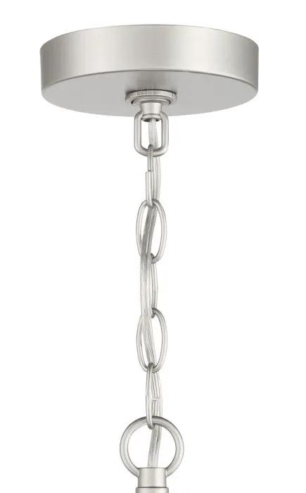 satin nickel chandeliers