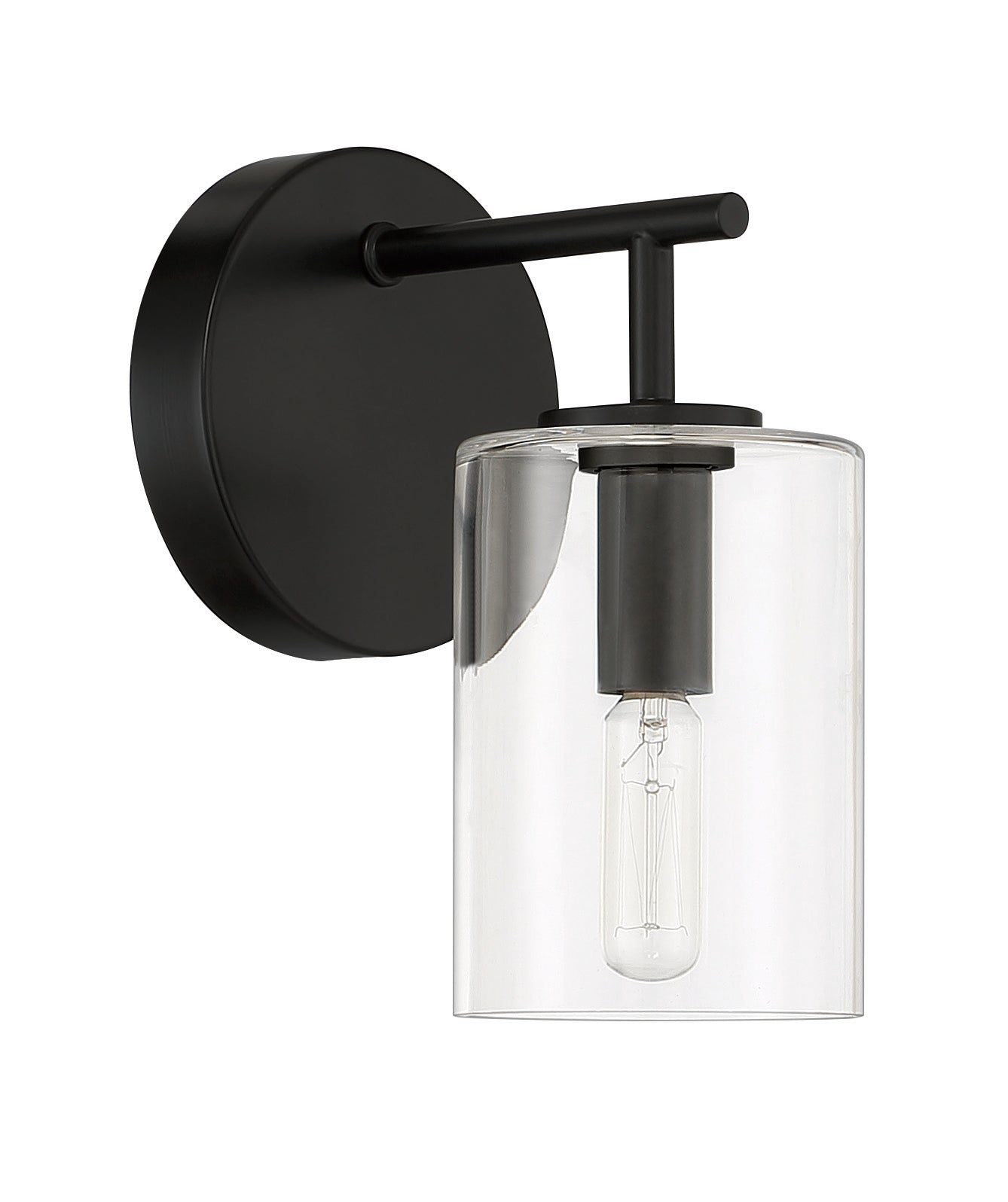 flat black wall sconces