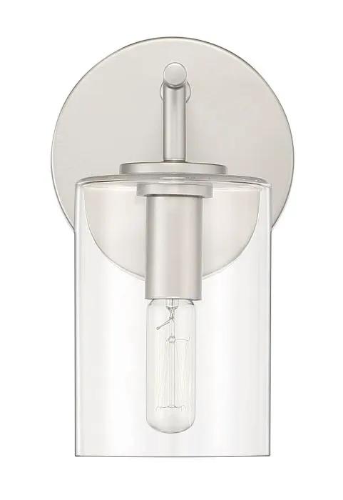 satin nickel wall sconces