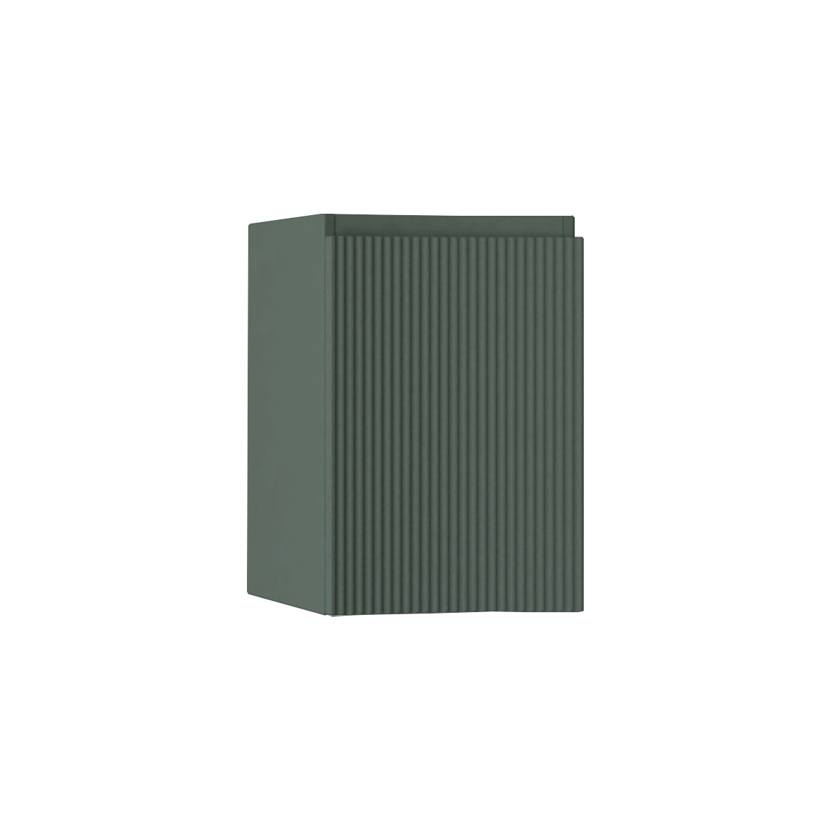 Baden Haus Olimpia 1 door LH Side Cabinet with Fluted Fronts