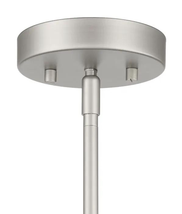 satin nickel pendants