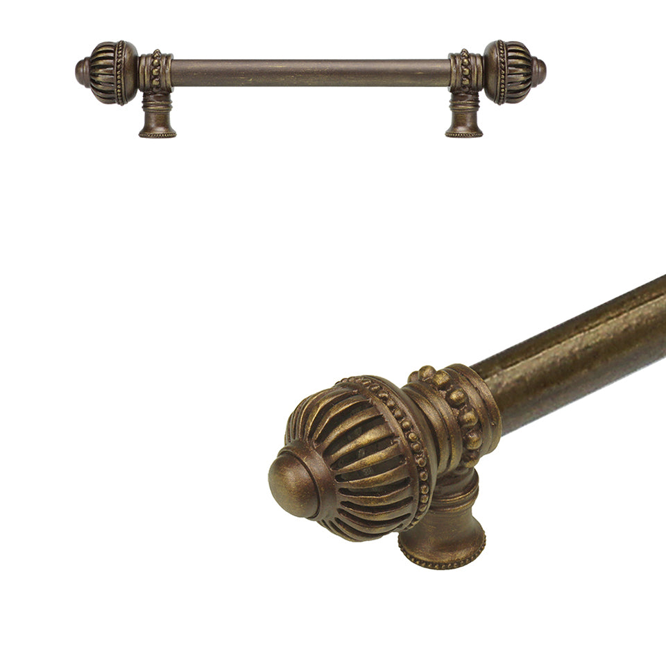 Carpe Diem Cricket Cage Large Finial Appliance/Long Pull - 5/8" Smooth Bar