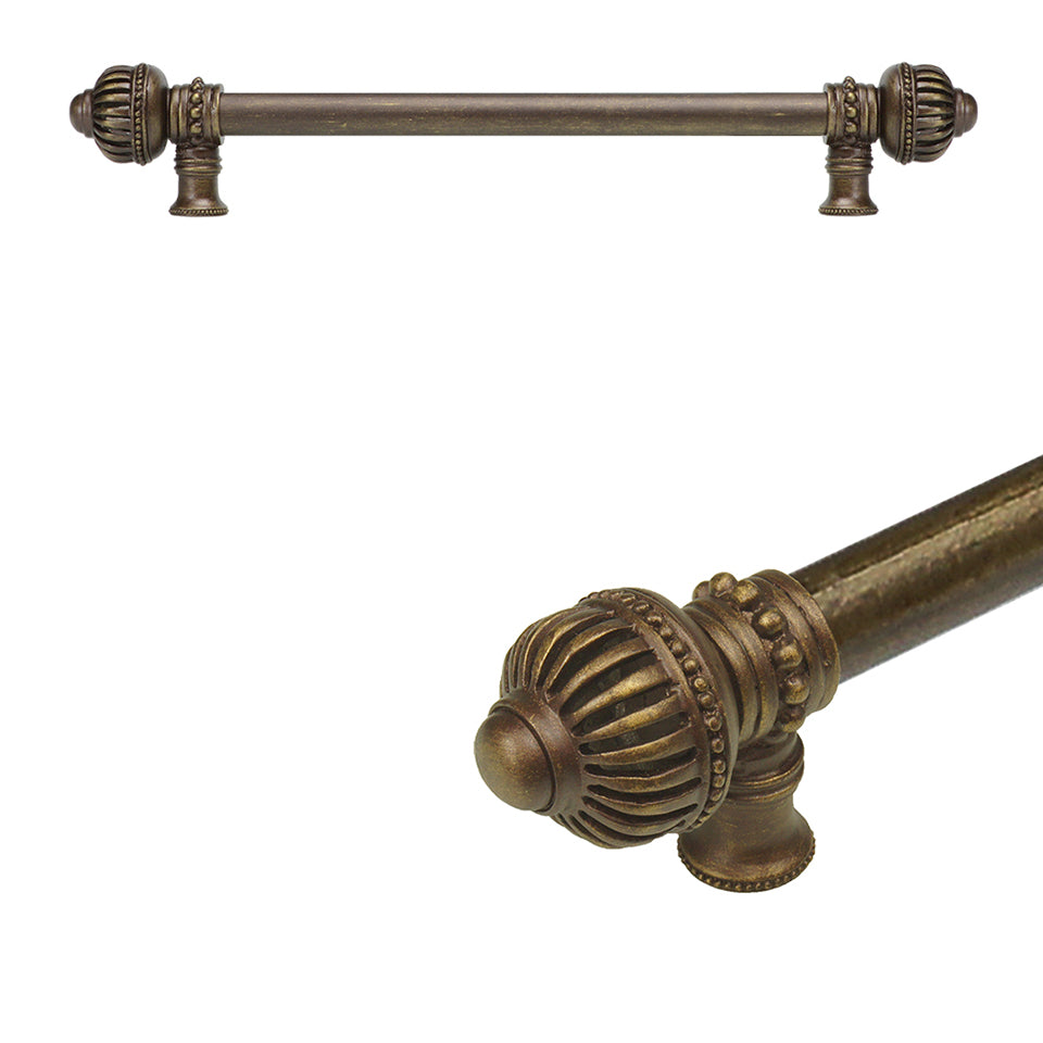 Carpe Diem Cricket Cage Large Finial Appliance/Long Pull - 5/8" Smooth Bar