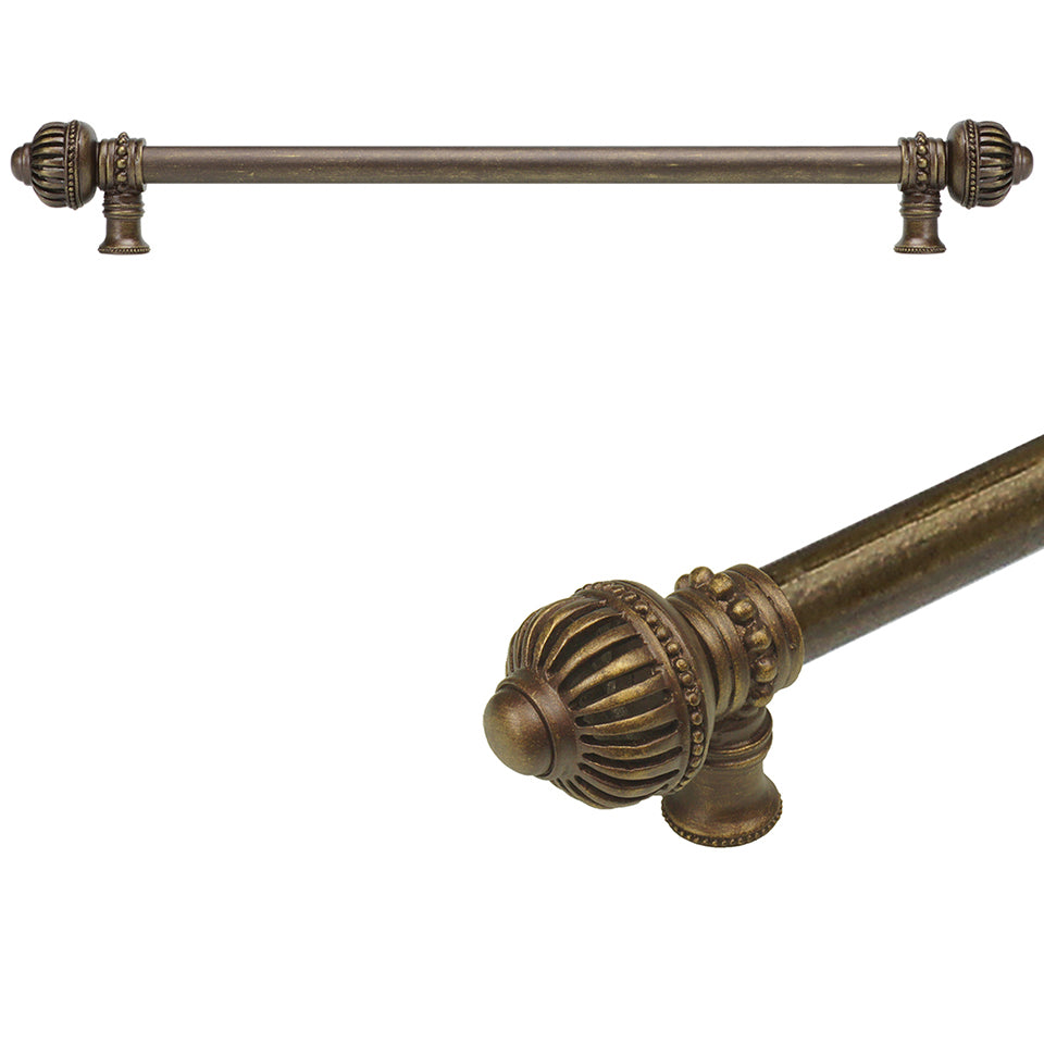 Carpe Diem Cricket Cage Large Finial Appliance/Long Pull - 5/8" Smooth Bar