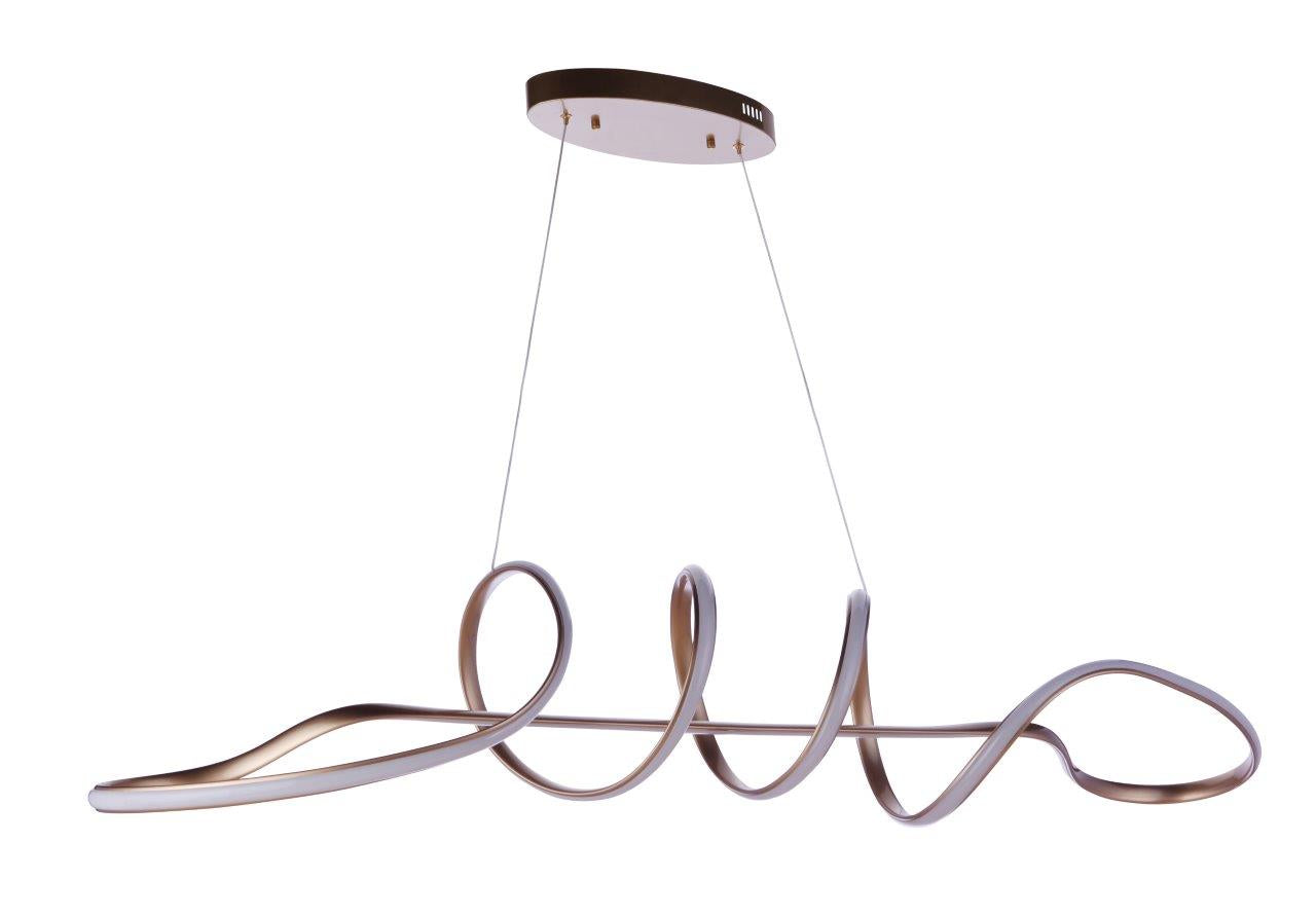 champagne brass chandeliers