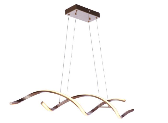 champagne brass ceiling mount