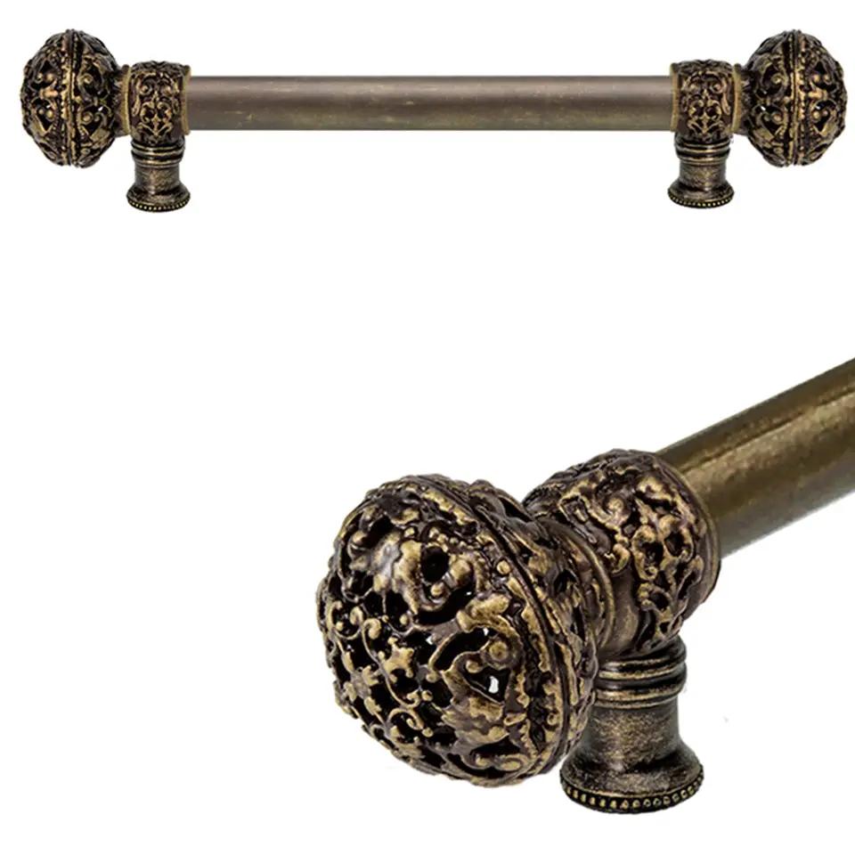 Carpe Diem Juliane Grace Large Finial Appliance/Long Pull - 5/8" Smooth Bar by Carpe Diem