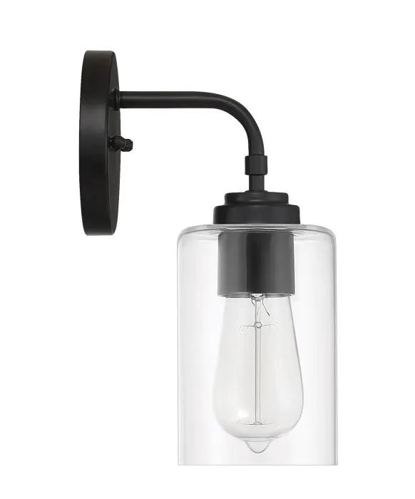 flat black wall sconces