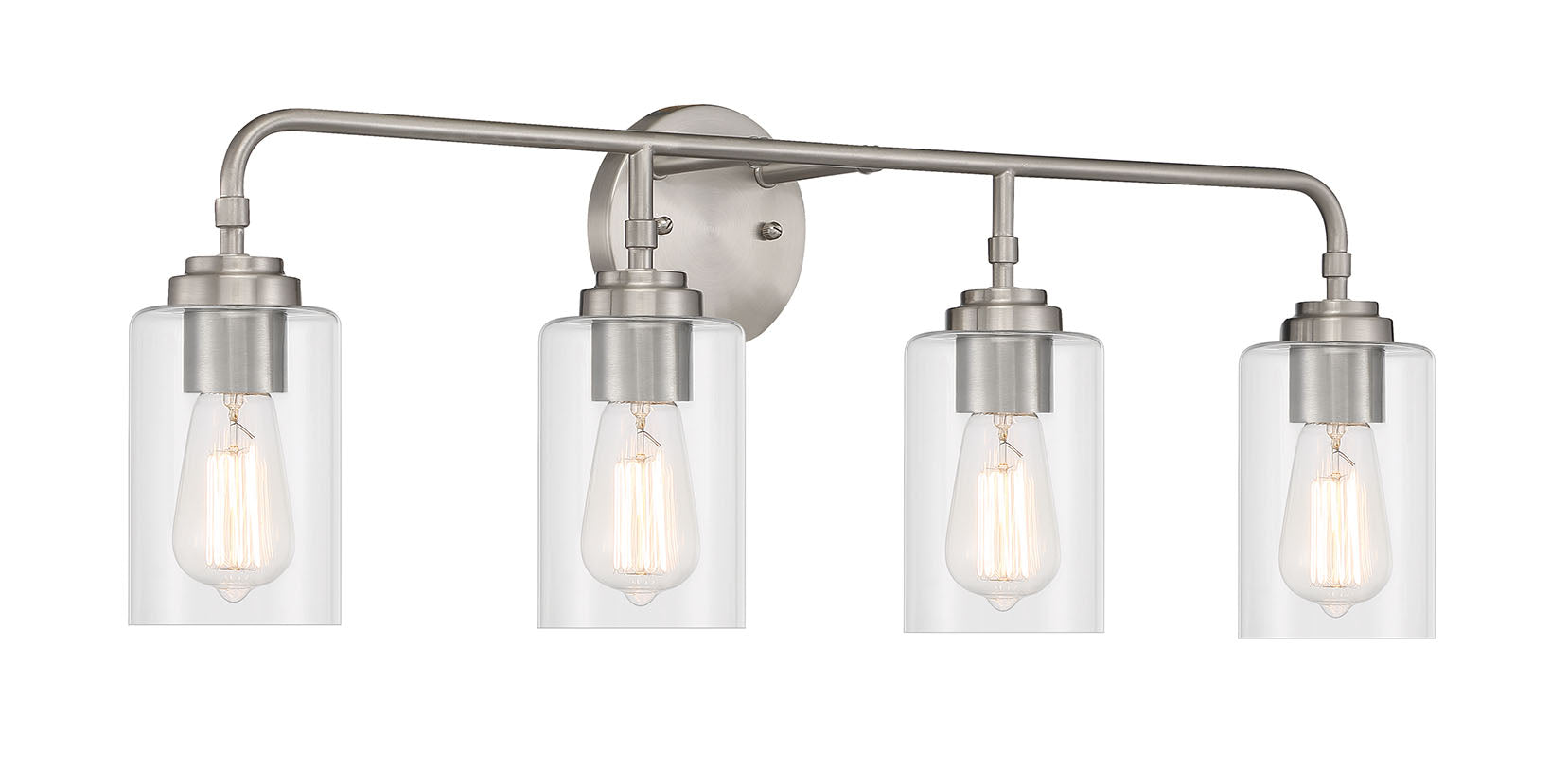 brushed polished nickel wall sconces