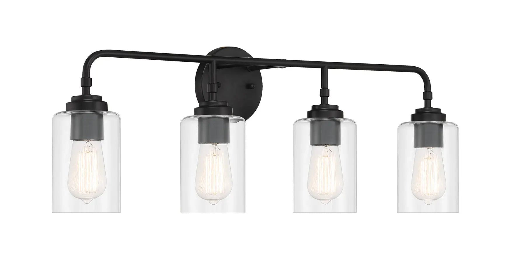 flat black wall sconces