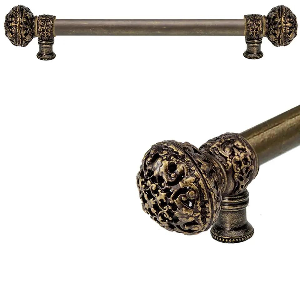 Carpe Diem Juliane Grace Large Finial Appliance/Long Pull - 5/8" Smooth Bar by Carpe Diem