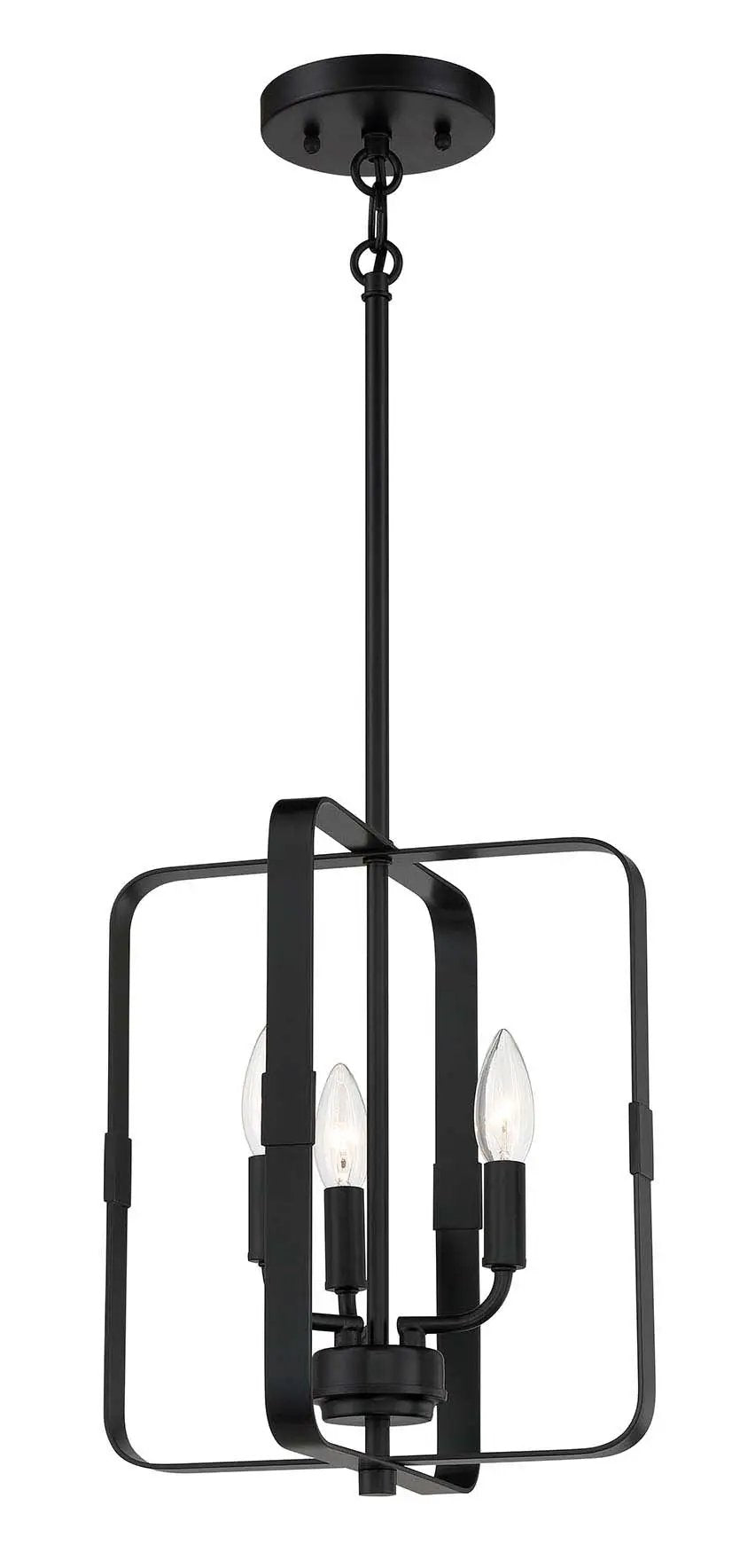 flat black ceiling mount