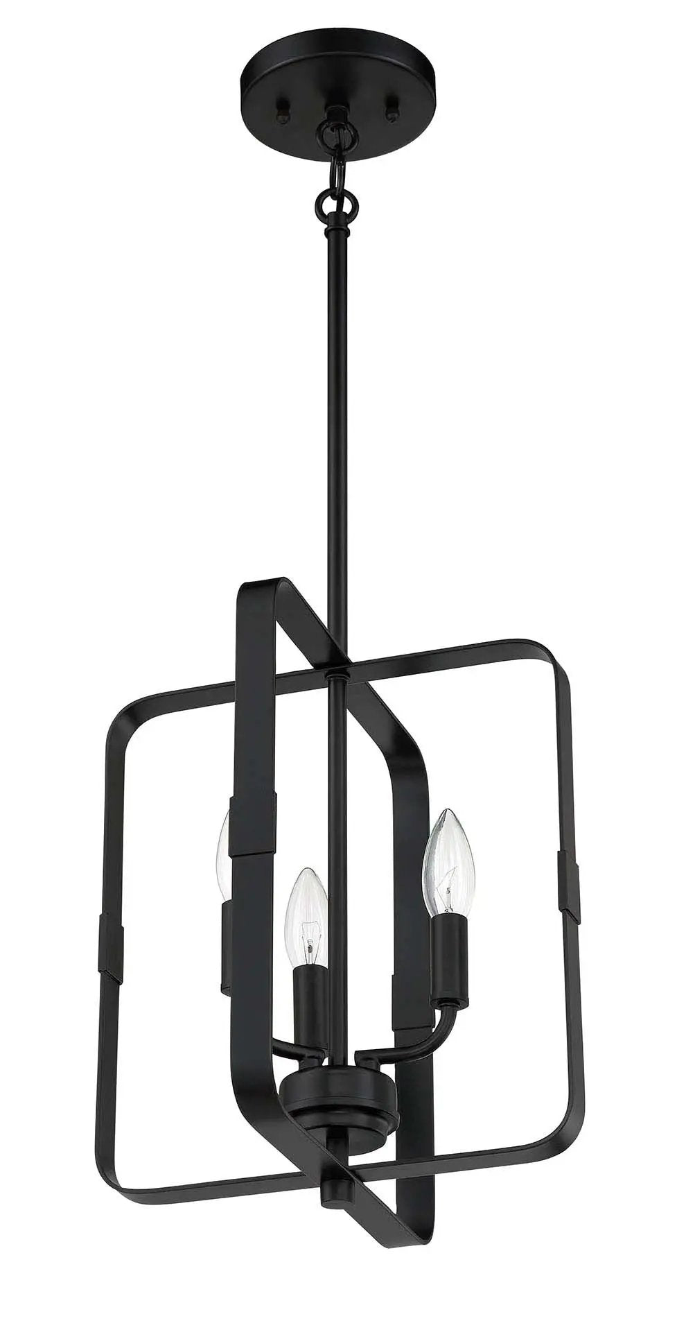 flat black ceiling mount