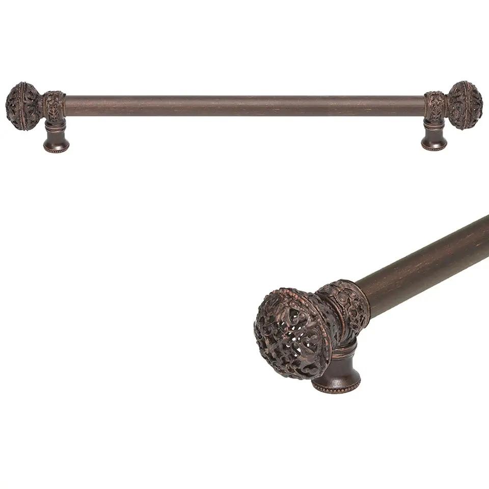 Carpe Diem Juliane Grace Large Finial Appliance/Long Pull - 5/8" Smooth Bar by Carpe Diem