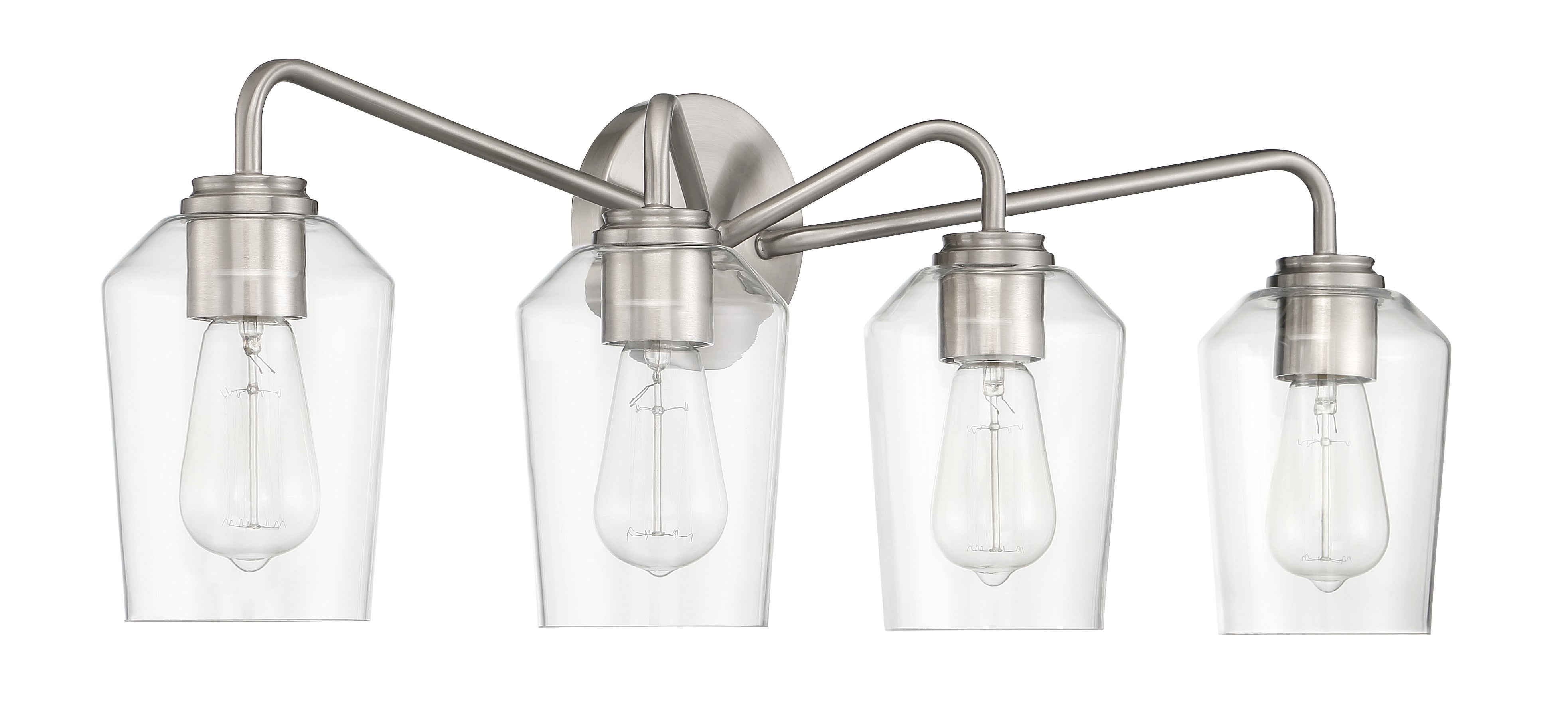 brushed polished nickel wall sconces