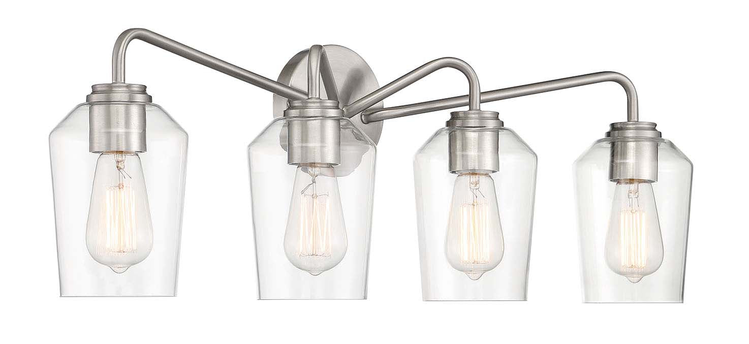 brushed polished nickel wall sconces