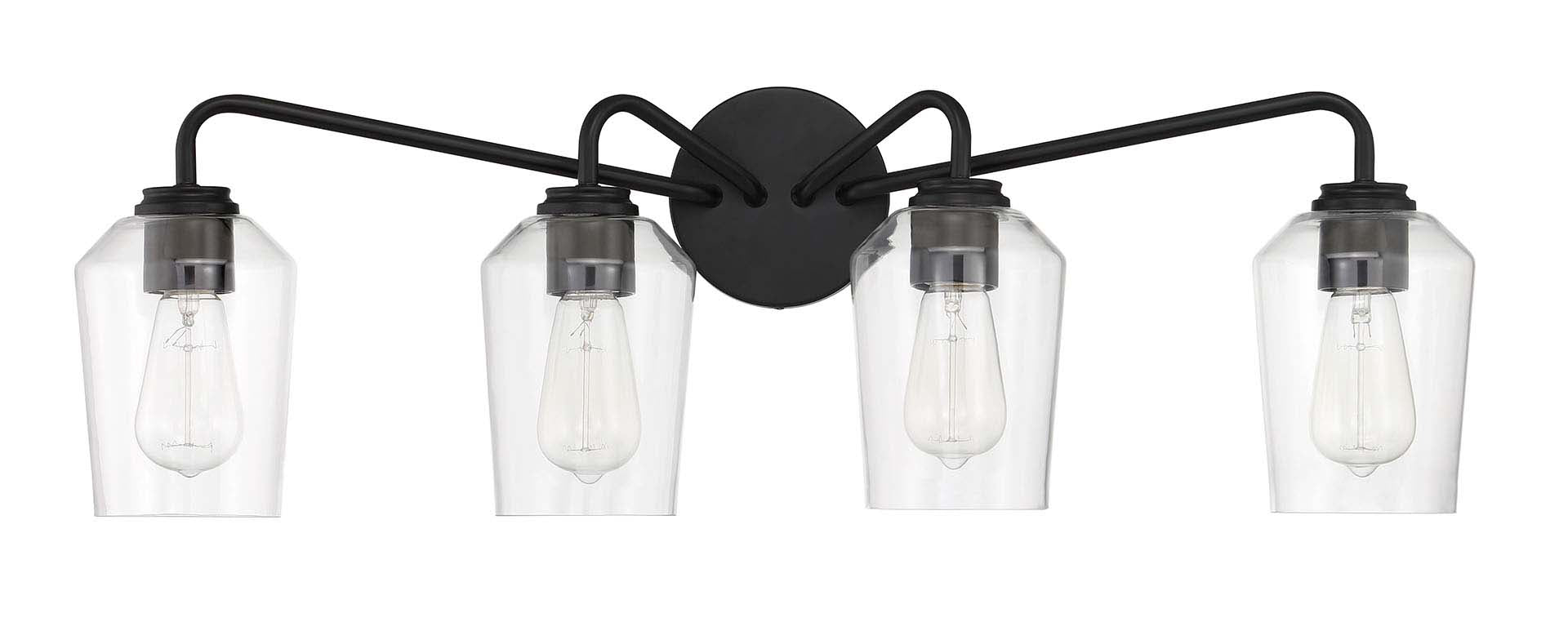 flat black wall sconces
