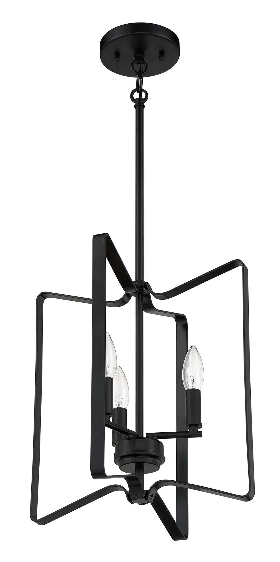 flat black ceiling mount