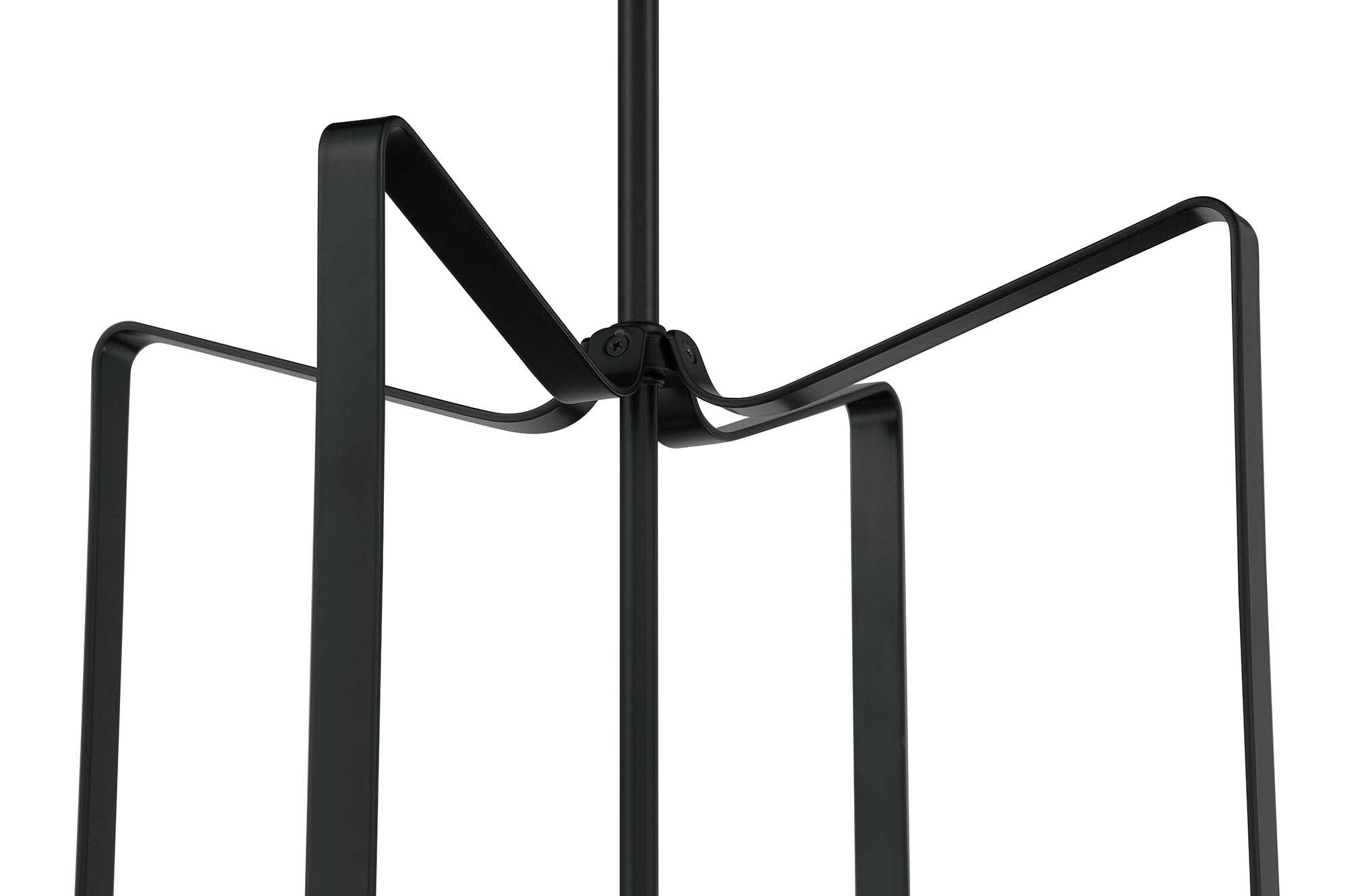 flat black ceiling mount