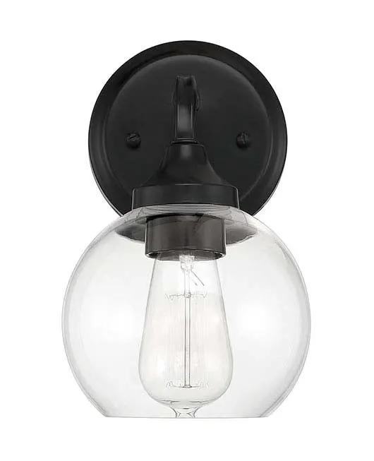 flat black wall sconces