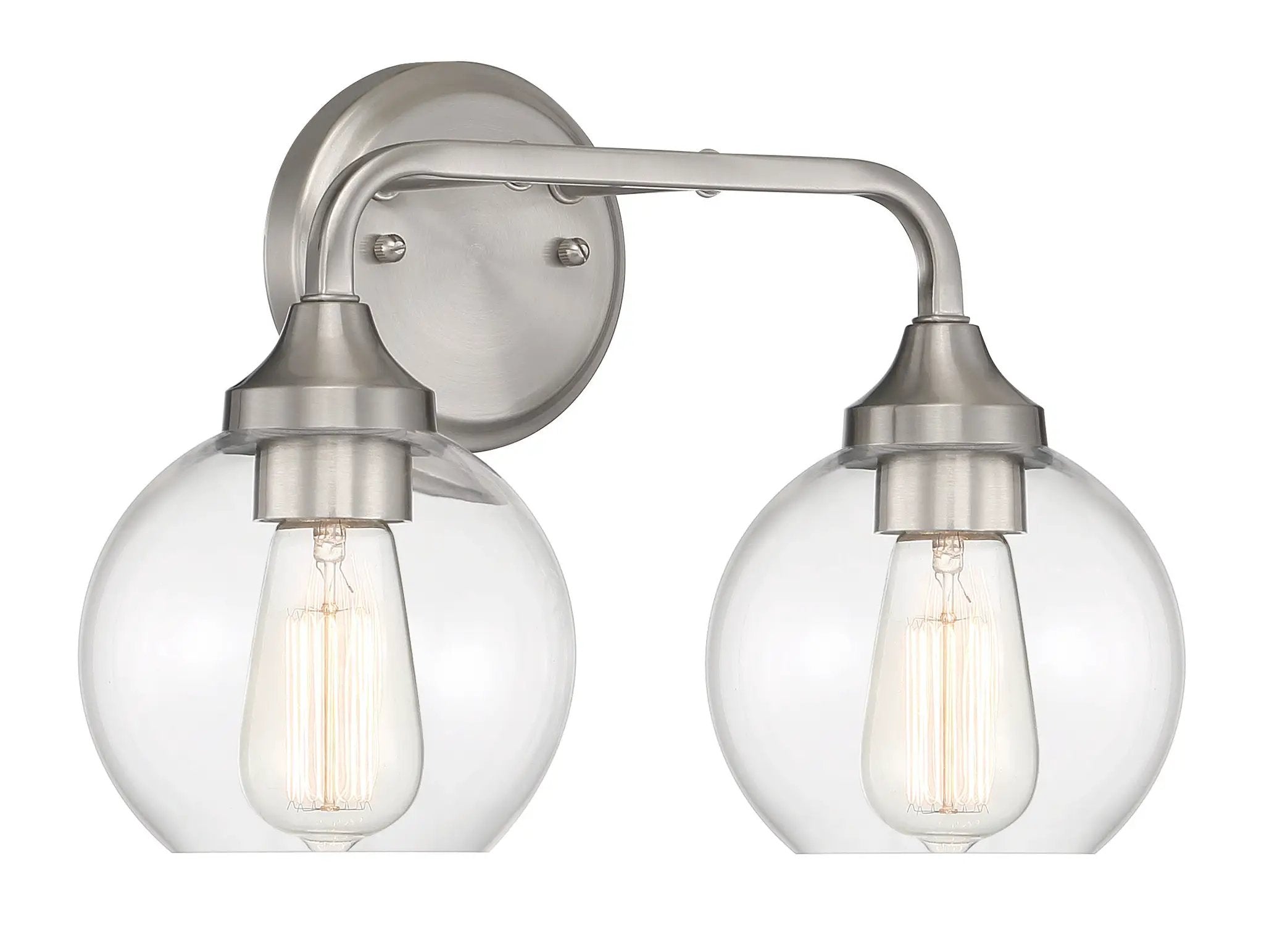 brushed polished nickel wall sconces