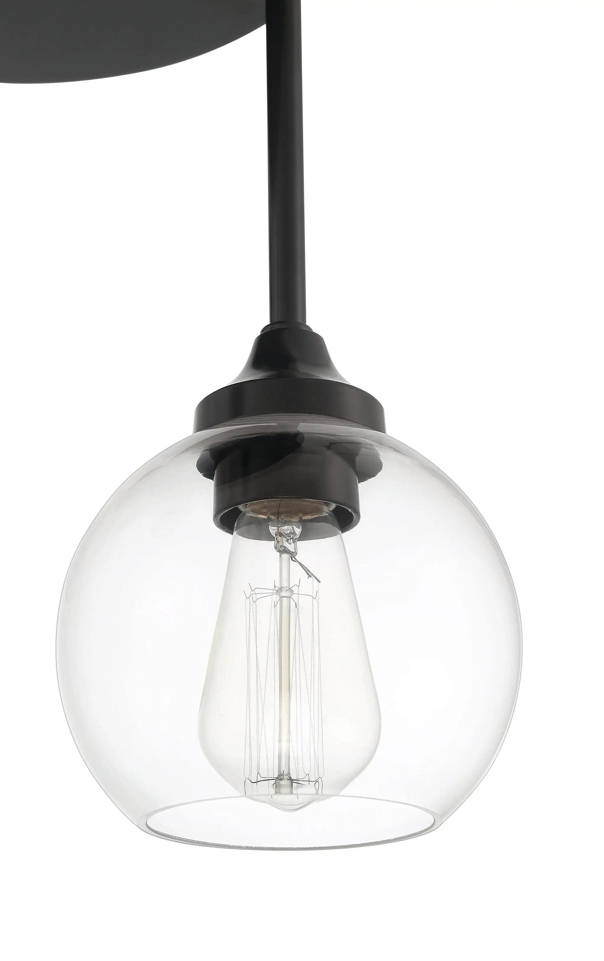 flat black ceiling mount