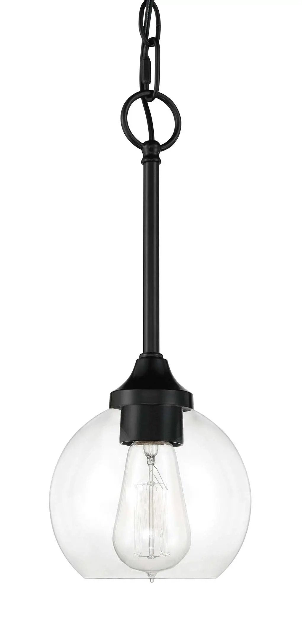flat black pendants